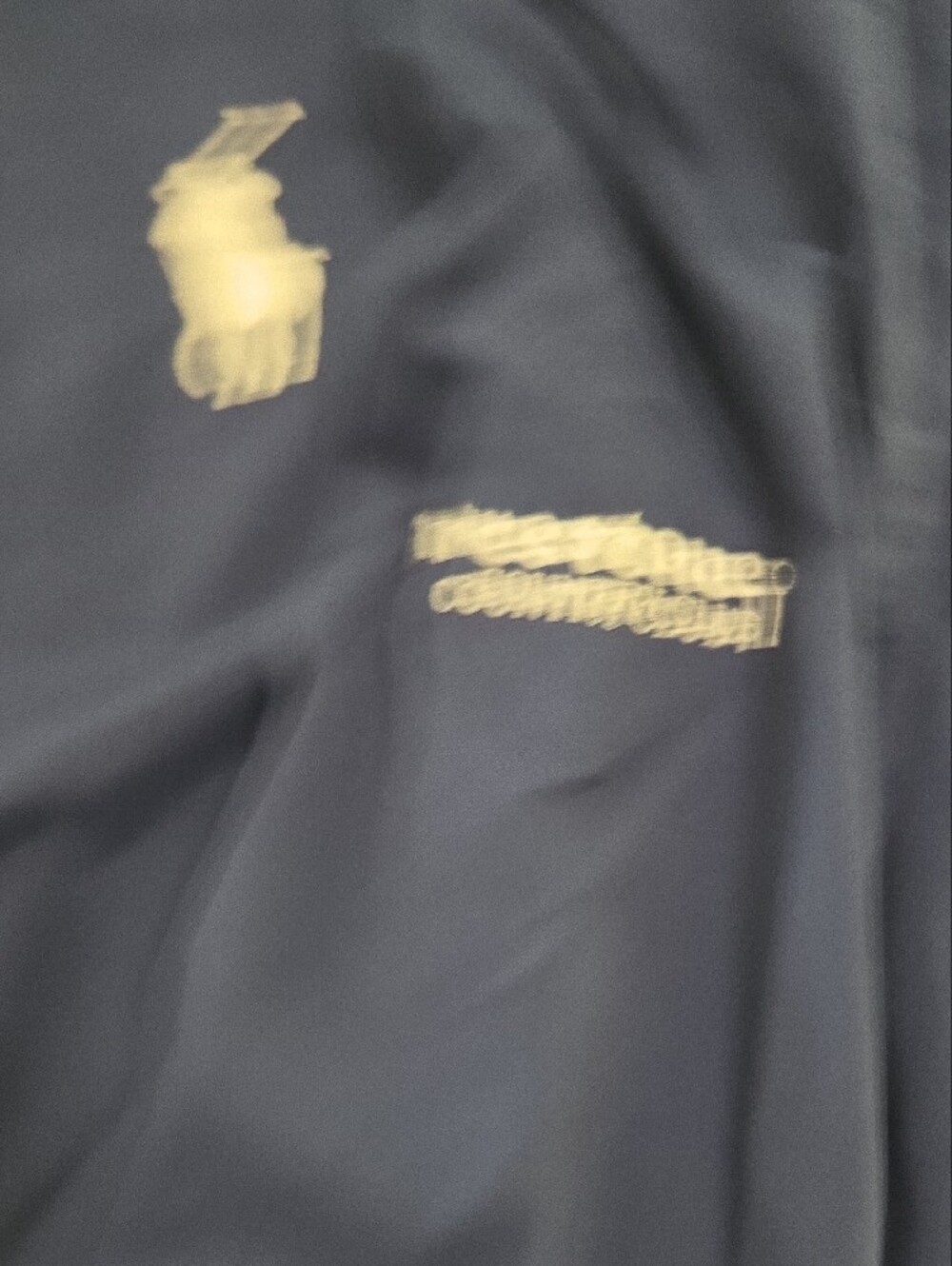 Polo by Ralph Lauren Navy Pullover Windbreaker with White Pony - Picture 4 of 11